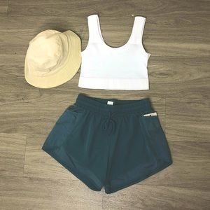 Women’s Active Running Shorts in Teal Blue